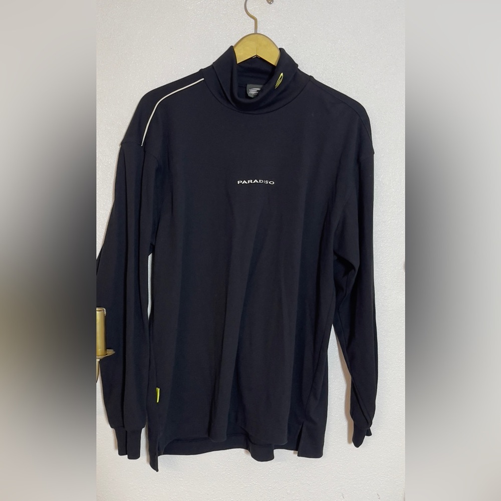 Paradiso Men's Classic Black Long Sleeve Shirt